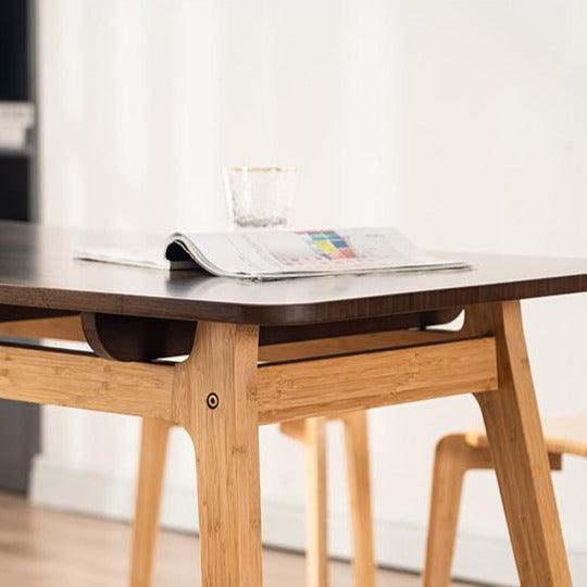 Oleg Organic Bamboo Dining Table - HomeCozify