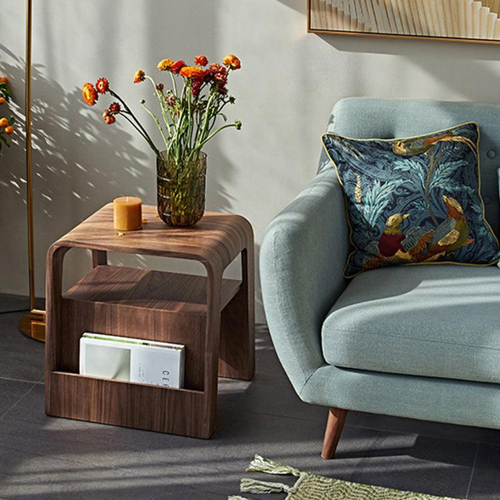Olezka Versatile Wood Nightstand - HomeCozify