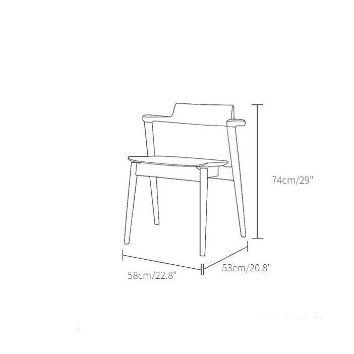 Orlando Back Side Chair (Set of 2 ) - HomeCozify