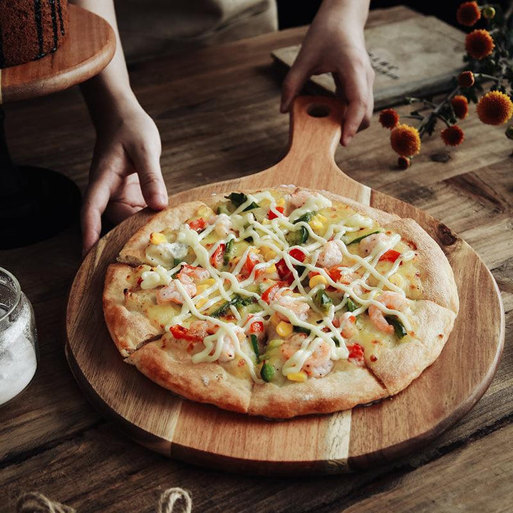 Paolo Wooden Pizza Peel - HomeCozify