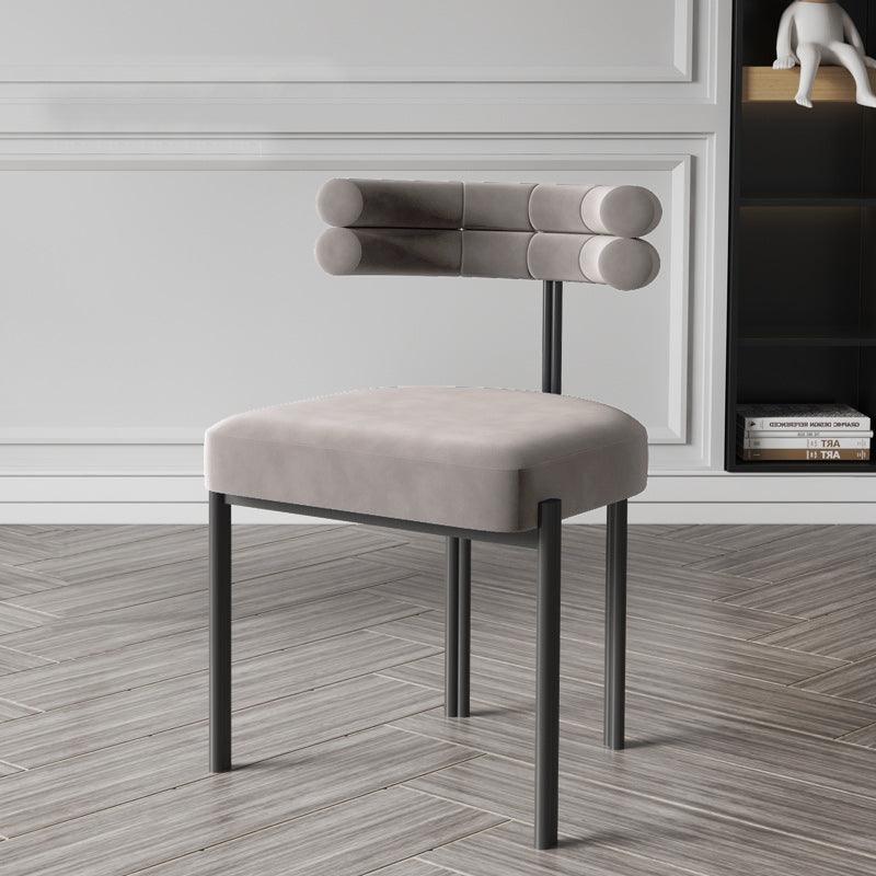 Radomer Velvet Upholstered Chair (Set of 2) - HomeCozify
