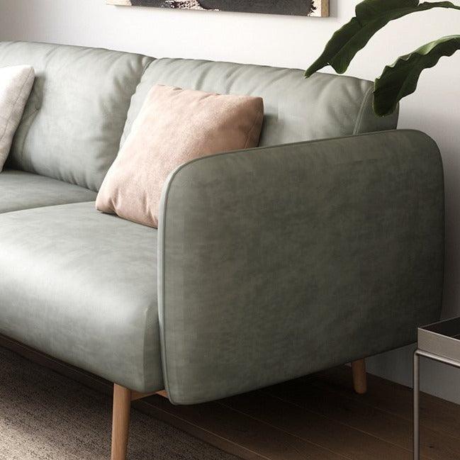 Raffaele Recessed Arm Sofa - HomeCozify