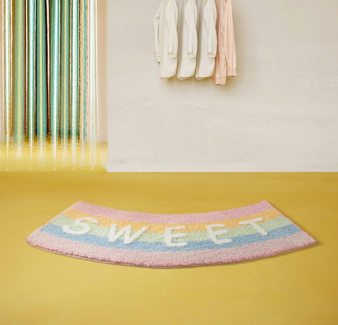 Rainbow Foot Rug - HomeCozify