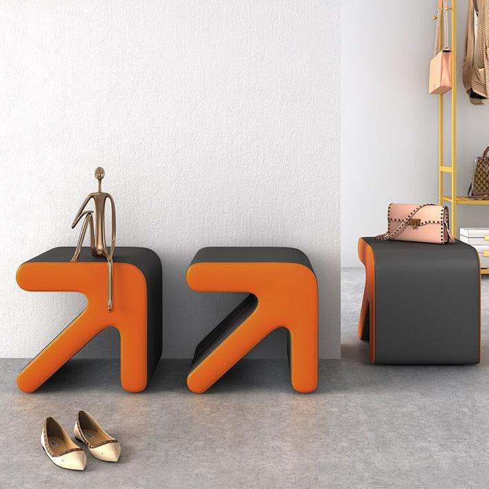Rizzo Arrow Ottoman - HomeCozify