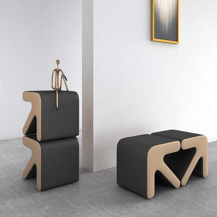Rizzo Arrow Ottoman - HomeCozify