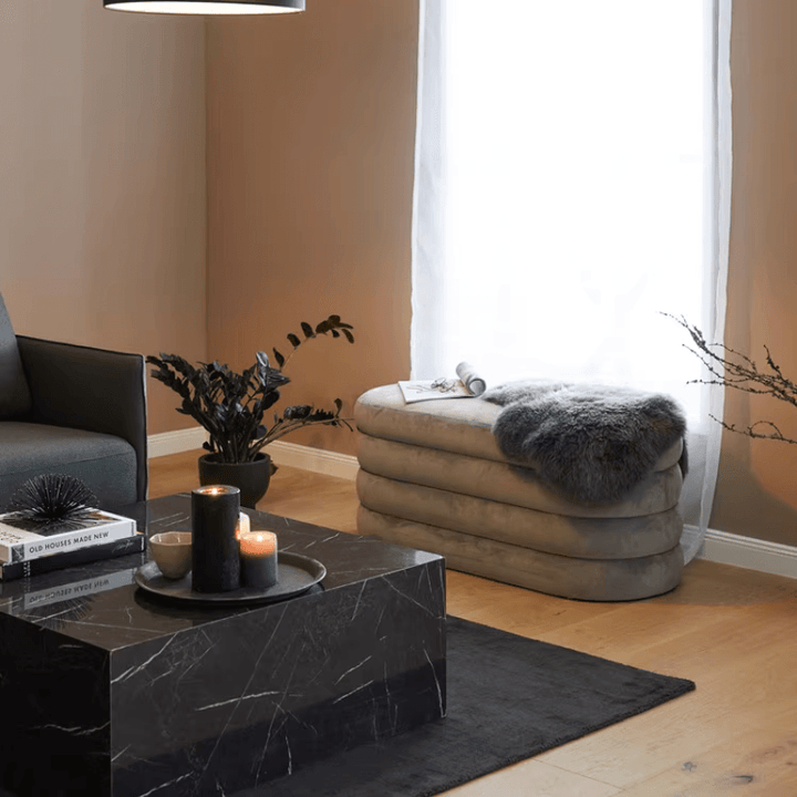 Sabina Velvet Bench - HomeCozify