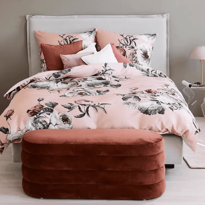 Sabina Velvet Bench - HomeCozify