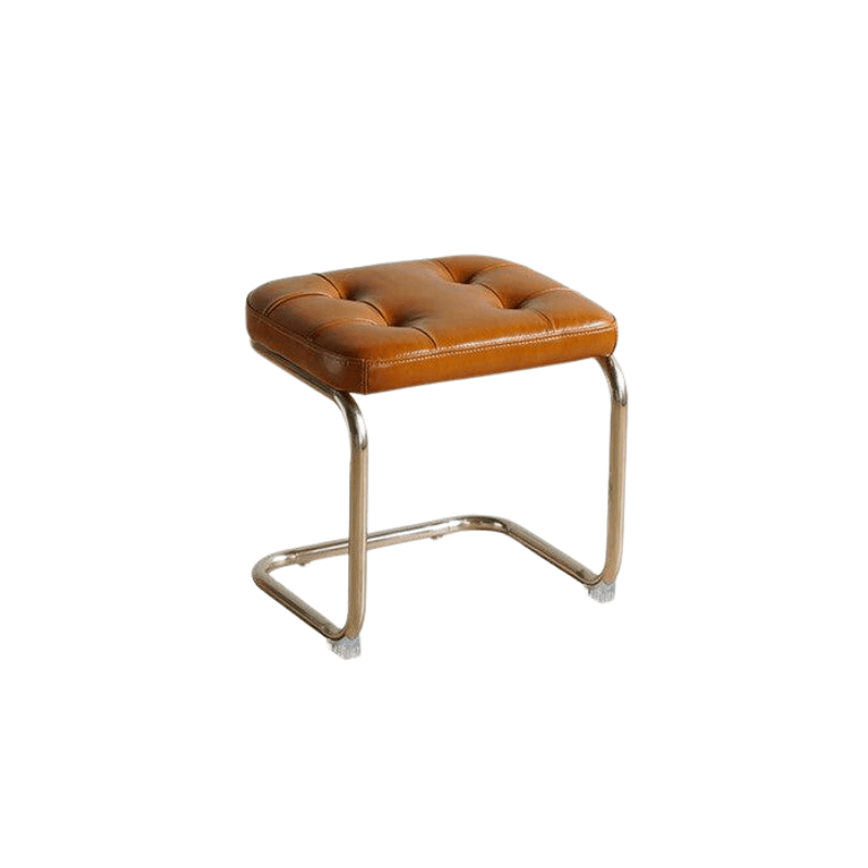 Salvatore Leather Bench & Ottoman - HomeCozify