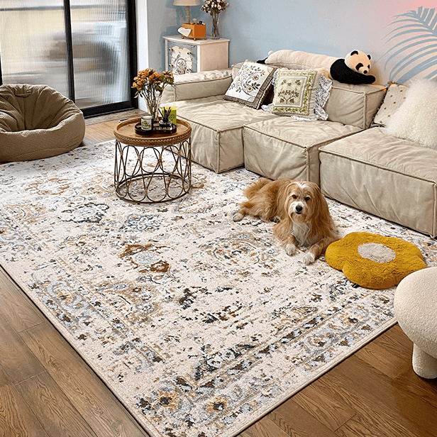 Singletary Floral Area Rug - HomeCozify