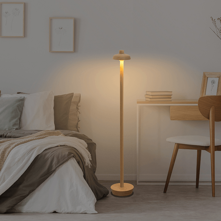 Sofia Vertical Knob Floor Lamp - HomeCozify