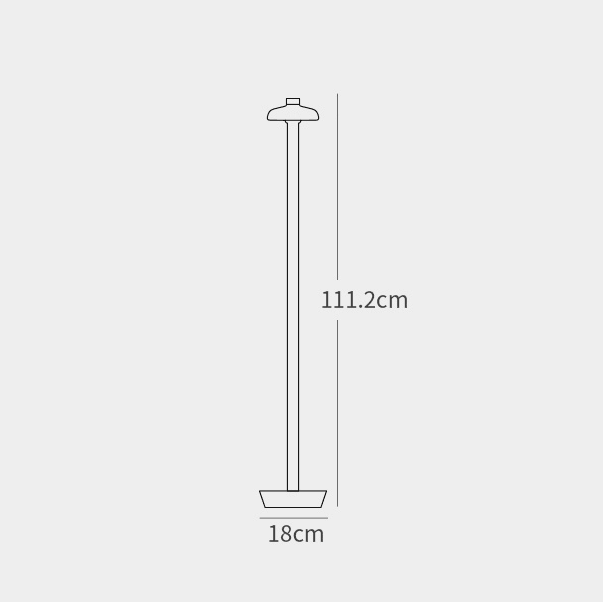 Sofia Vertical Knob Floor Lamp - HomeCozify