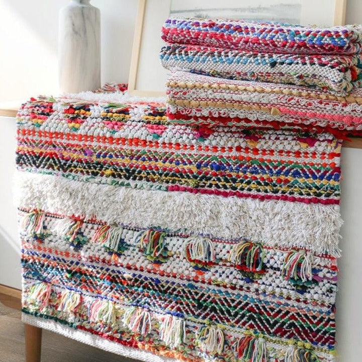 Stephen Handmade Flatweave Rugs - HomeCozify