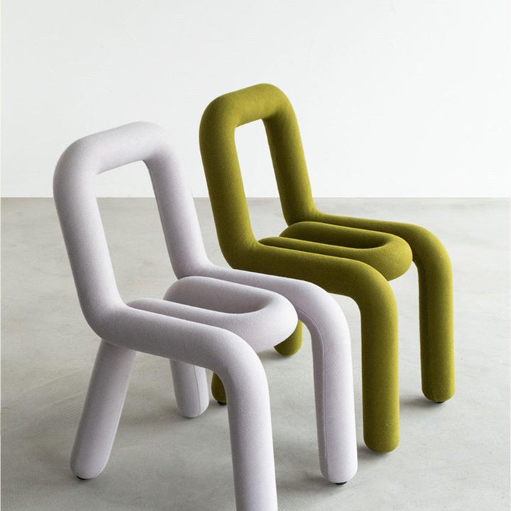 Svilana Designer Armless Dining Chair (Set of 2) - HomeCozify