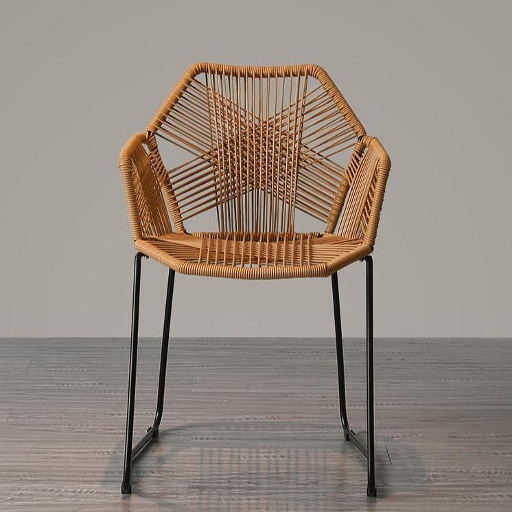 Talia Rattan Dining Chair (set of 2) - HomeCozify