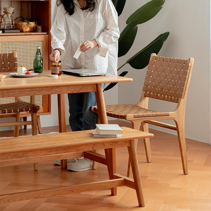 Tamara Faux Leather Dining Chair - HomeCozify