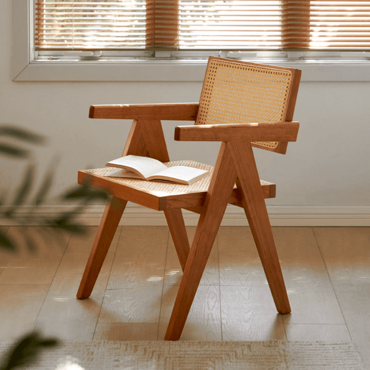 Uros Solid Wood Armchair - HomeCozify