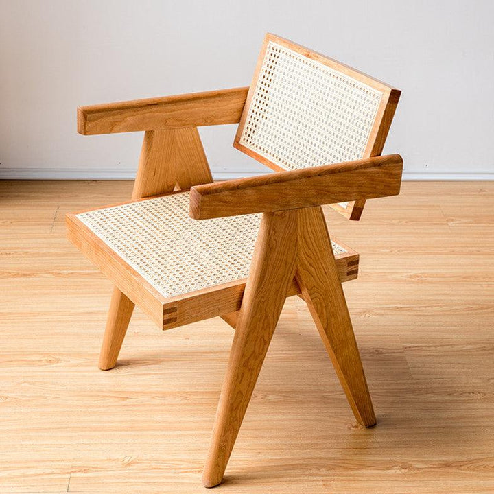 Uros Solid Wood Armchair - HomeCozify