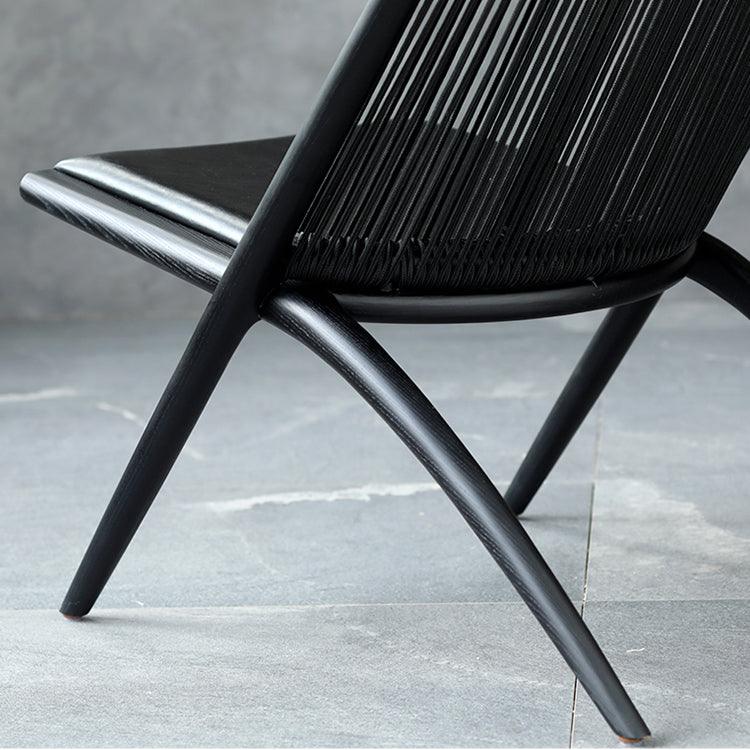 Vera Solid Wood Lounge Chair - HomeCozify
