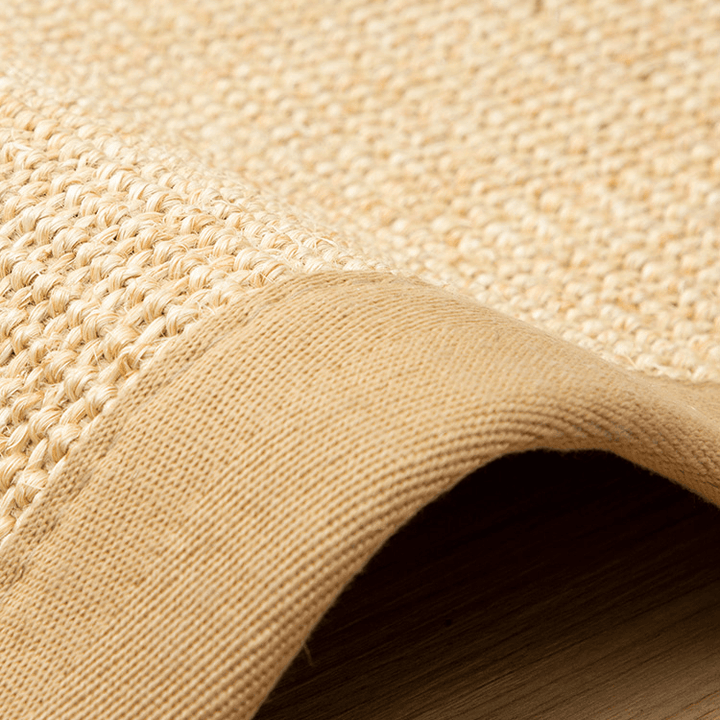 Vivana Beige Sisal Handmade Carpet - HomeCozify