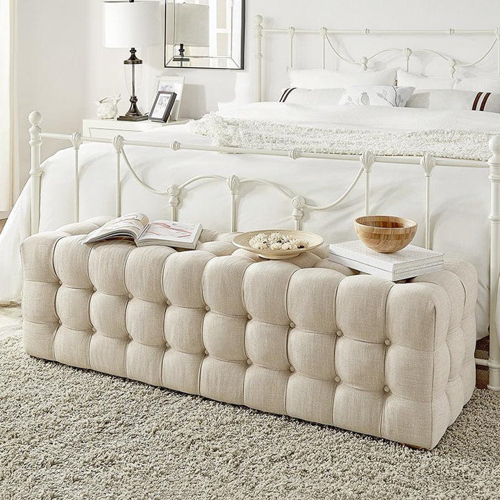 Wioletta Upholstered Bench - HomeCozify