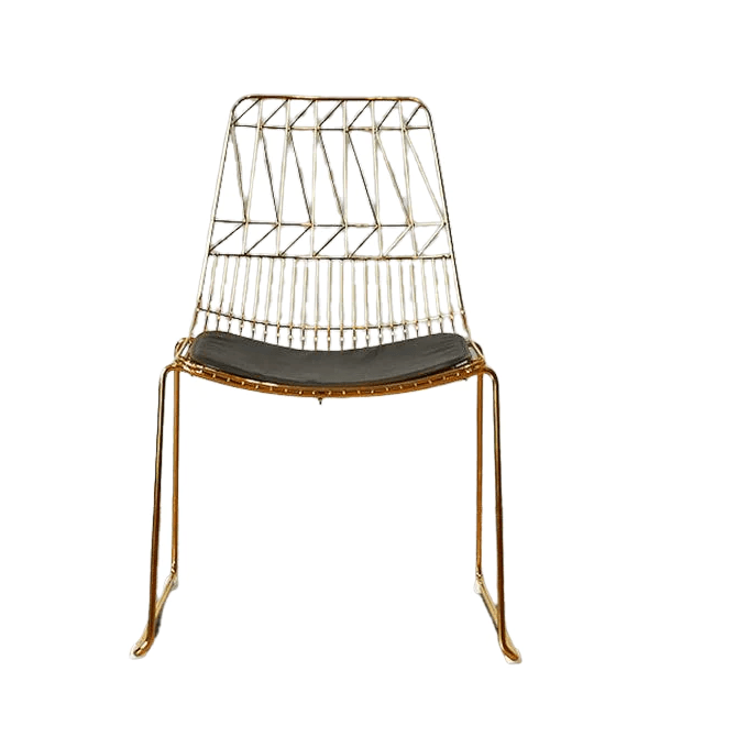 Yaroslava Iron Dining Chair - HomeCozify