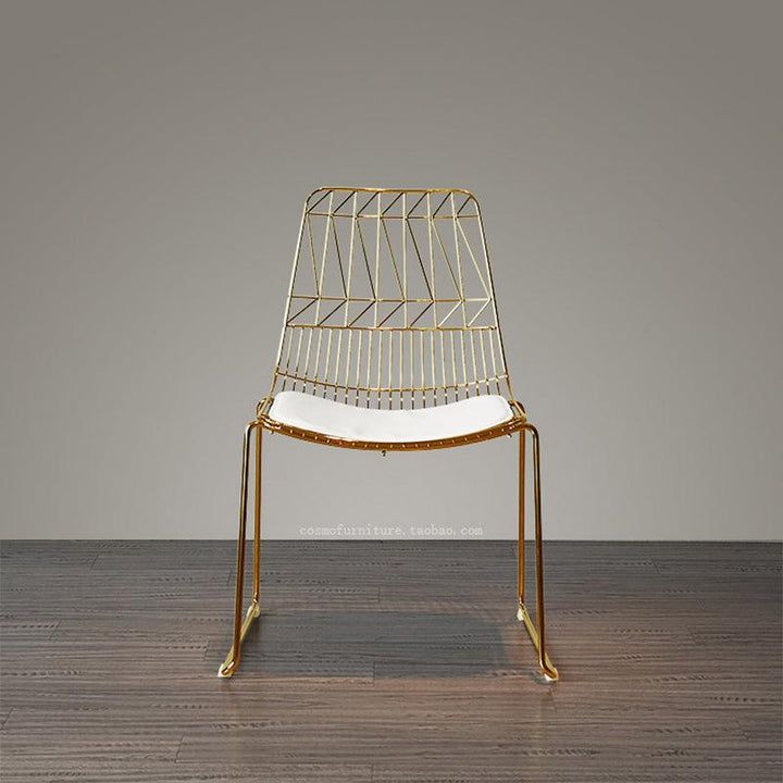 Yaroslava Iron Dining Chair - HomeCozify