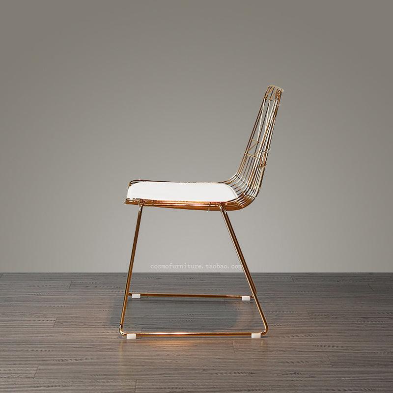 Yaroslava Iron Dining Chair - HomeCozify