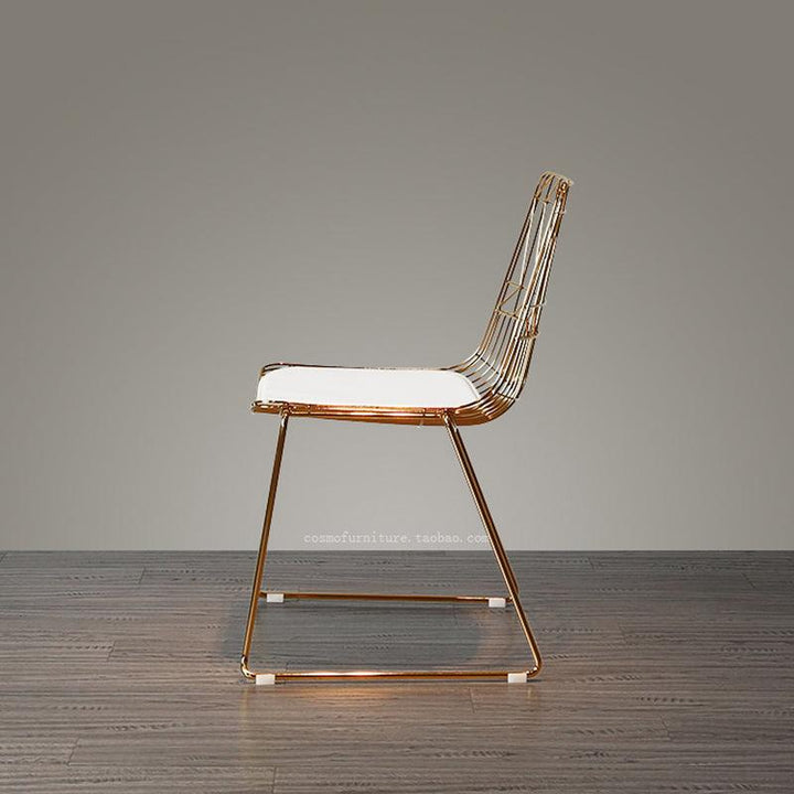 Yaroslava Iron Dining Chair - HomeCozify