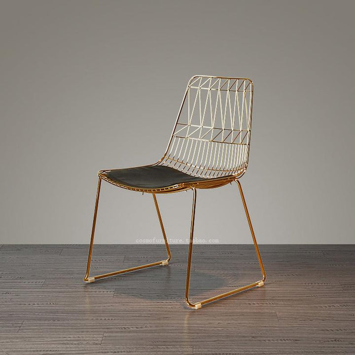 Yaroslava Iron Dining Chair - HomeCozify