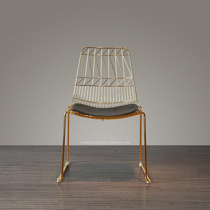 Yaroslava Iron Dining Chair - HomeCozify