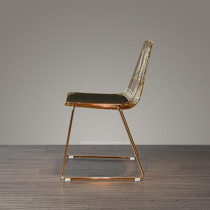 Yaroslava Iron Dining Chair - HomeCozify