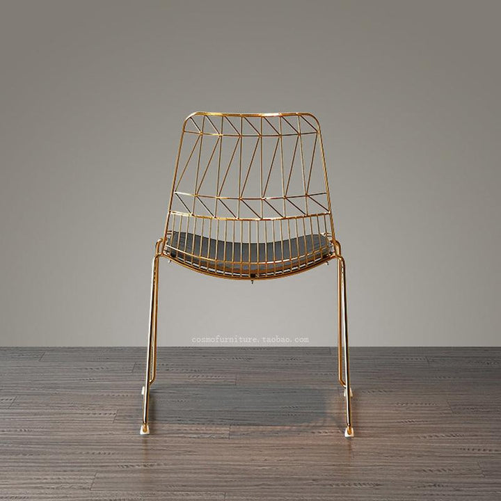 Yaroslava Iron Dining Chair - HomeCozify