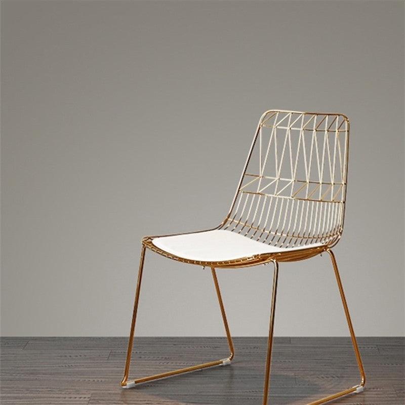 Yaroslava Iron Dining Chair - HomeCozify