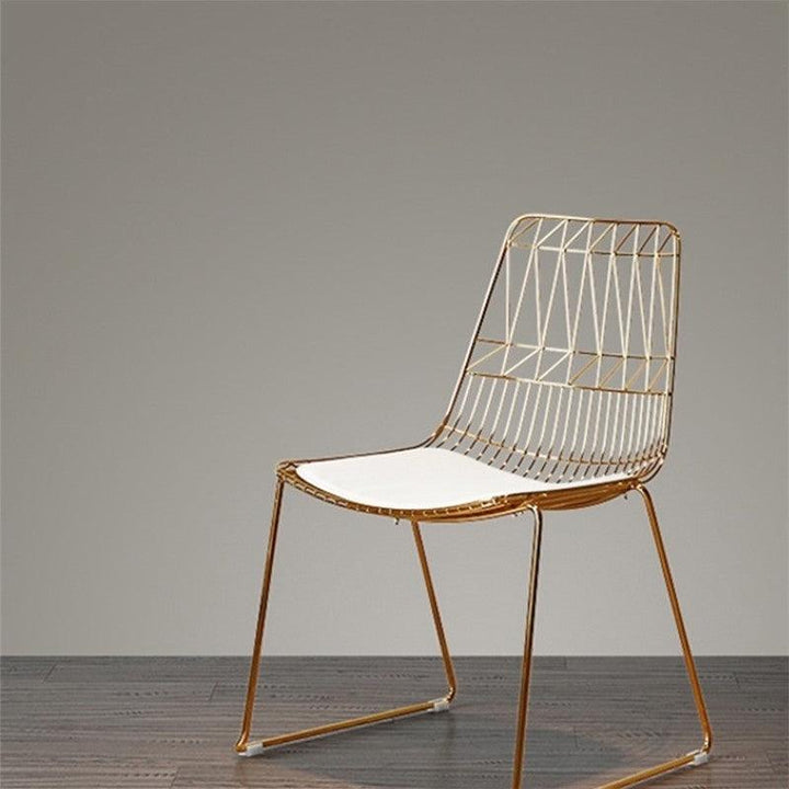 Yaroslava Iron Dining Chair - HomeCozify