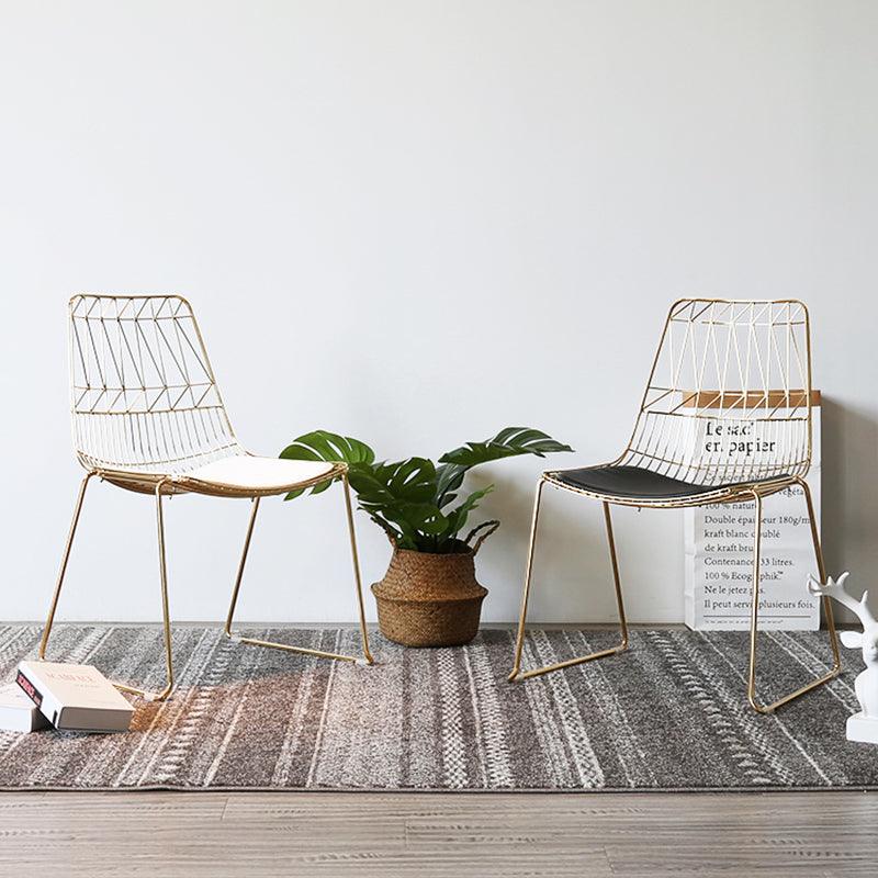 Yaroslava Iron Dining Chair - HomeCozify