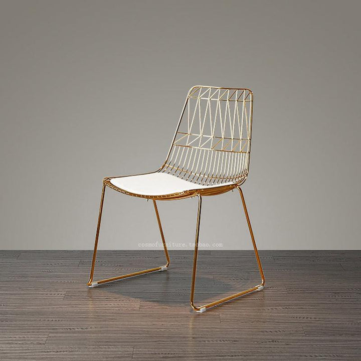 Yaroslava Iron Dining Chair - HomeCozify