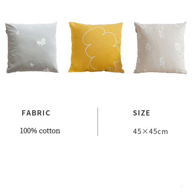 Zorica Square Pillow Cover & Insert - HomeCozify