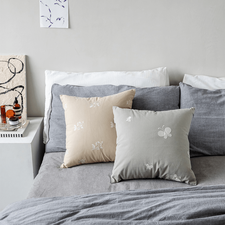 Zorica Square Pillow Cover & Insert - HomeCozify