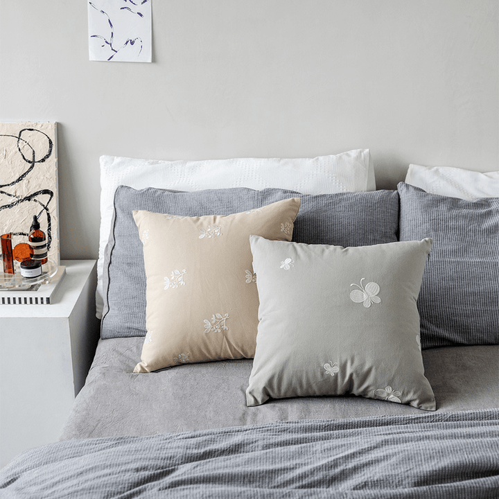 Zorica Square Pillow Cover & Insert - HomeCozify