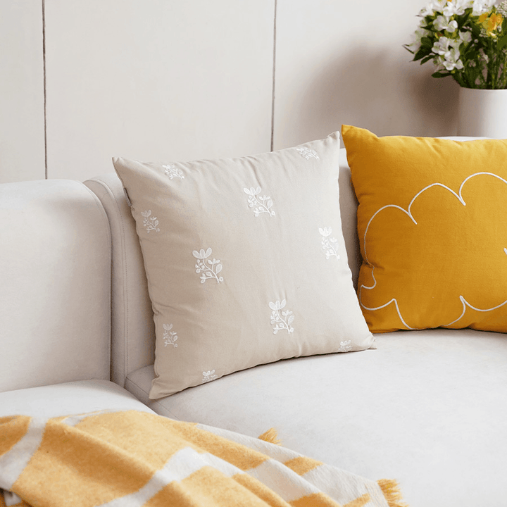 Zorica Square Pillow Cover & Insert - HomeCozify