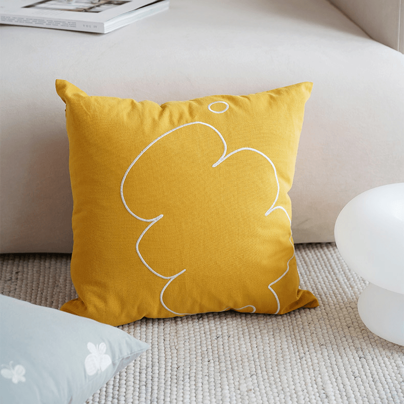 Zorica Square Pillow Cover & Insert - HomeCozify