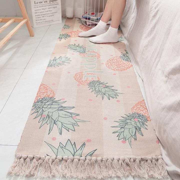 Abigail Morning Greeting Tassel Area Rugs