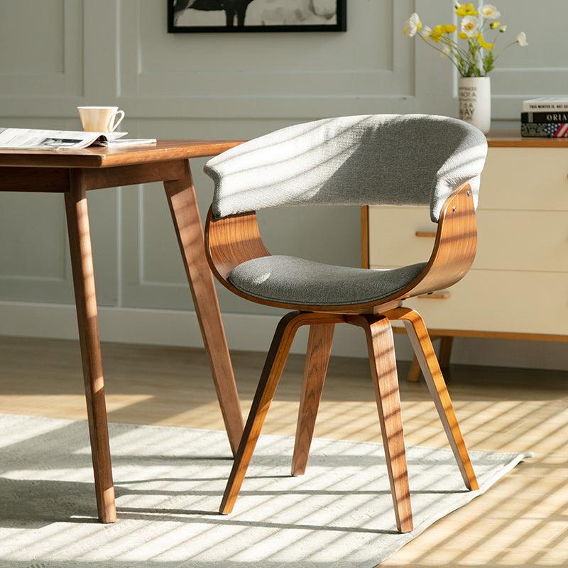 Adelajda Wood Tufted Side Chair - HomeCozify