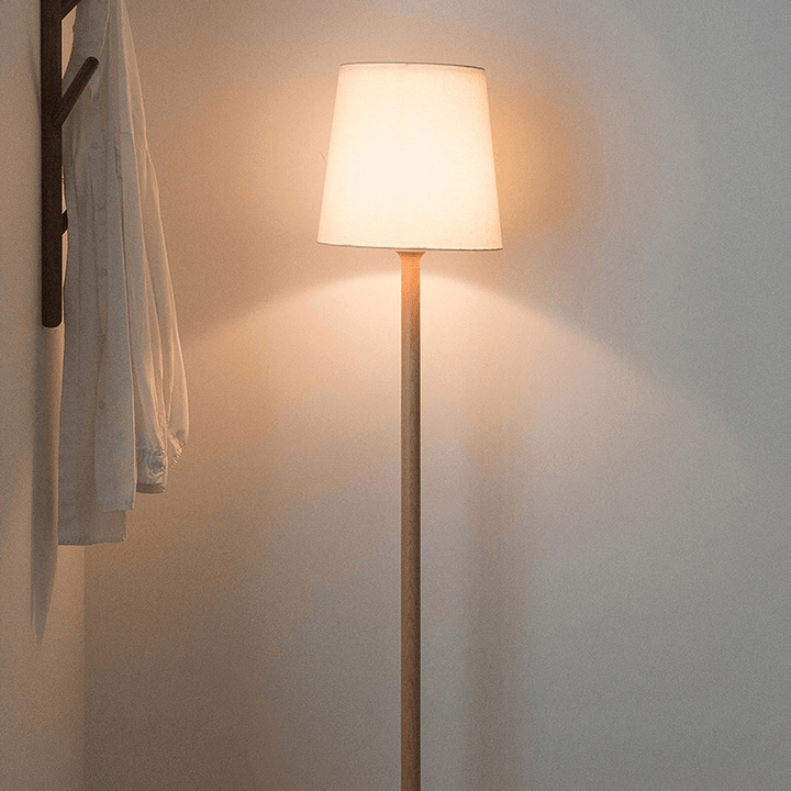 Adelmo Wooden Floor Lamp - HomeCozify