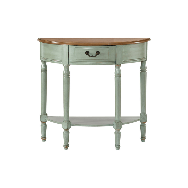 Alberta Semicircle Hallway Console Table - HomeCozify