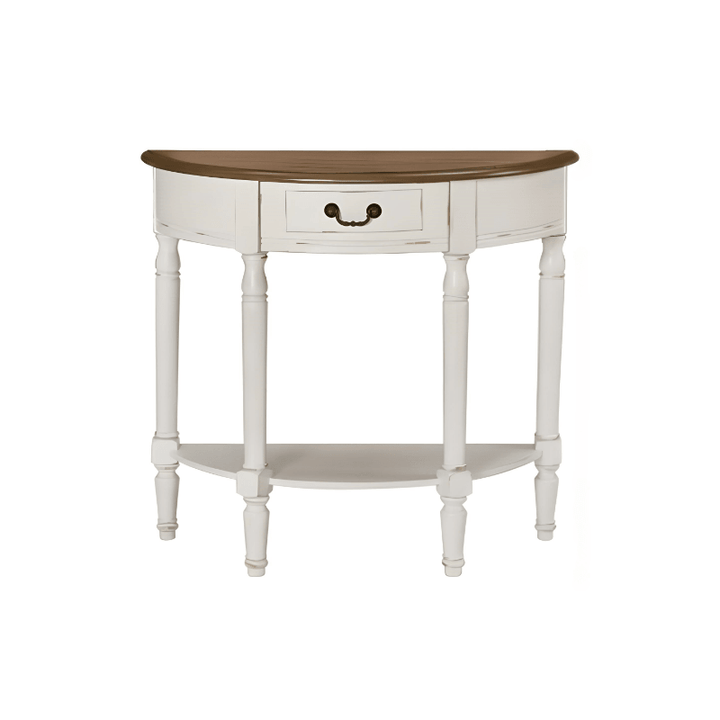 Alberta Semicircle Hallway Console Table - HomeCozify