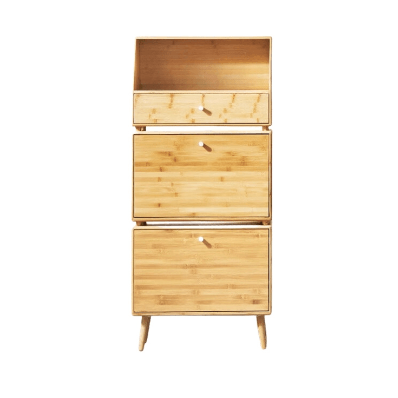 Alf Bamboo Shoe Storage Cabinet - HomeCozify