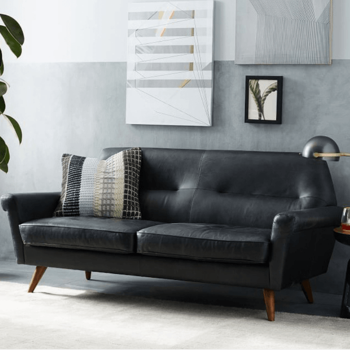 Alrik PU Leather Arm Sofa - HomeCozify