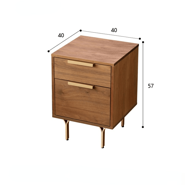 Alyssa 2 - Drawer Nightstand - HomeCozify