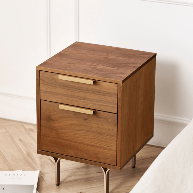 Alyssa 2 - Drawer Nightstand - HomeCozify